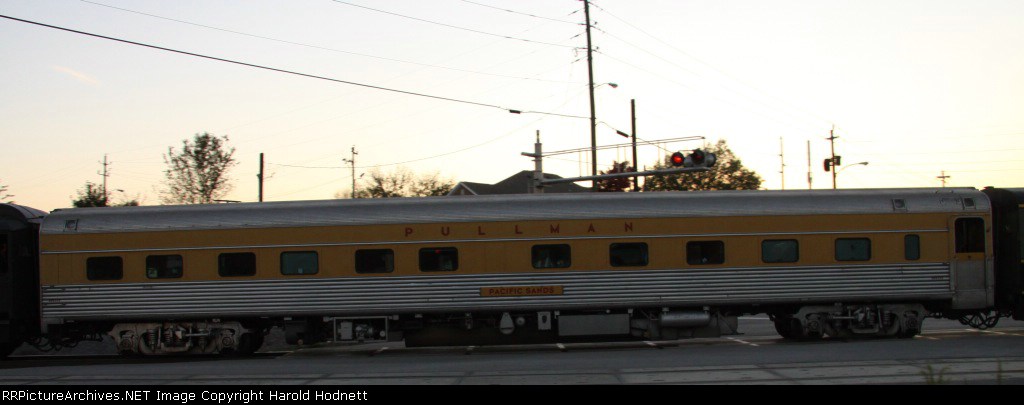 Private passenger car on AAPRCO special train 956